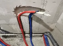 Замена труб в ванной и туалете